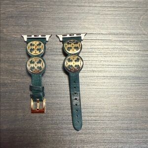 Tory Burch Green and Gold Watch Band